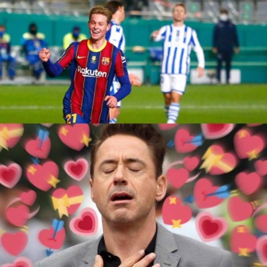 Messi, protagonista de los memes tras el sufrido triunfo del Barcelona en la Supercopa española