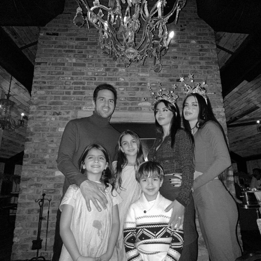 ¿Cómo recibieron los cracks el año 2023? Antonela Rocuzzo y las parejas de Courtois y Raphinha deslumbraron