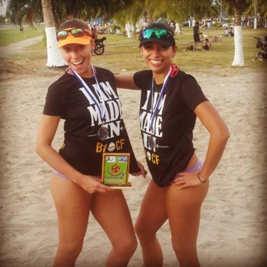 Gina y Kerube, las voleibolistas de playa más sexis de Honduras