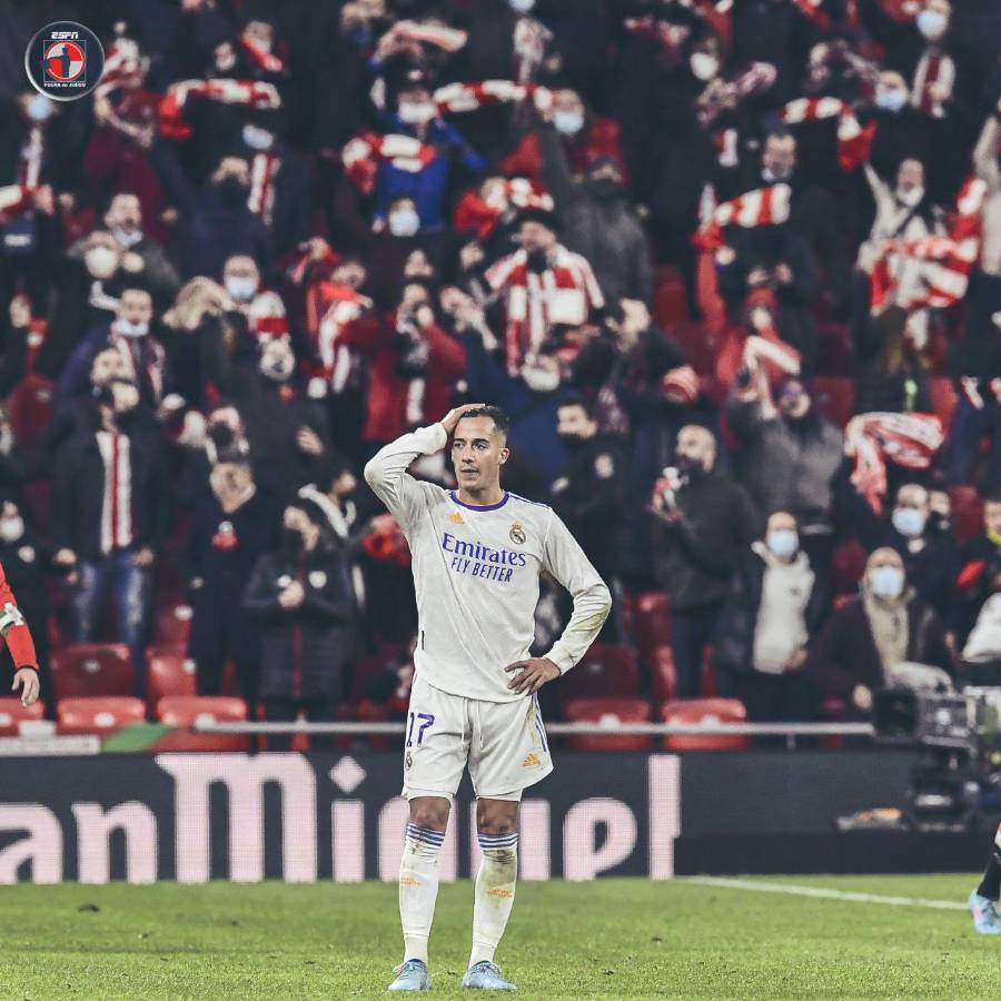 No se vio en TV: Los rostros de tristeza en el Real Madrid y el feo gesto de los aficionados del Athletic Bilbao