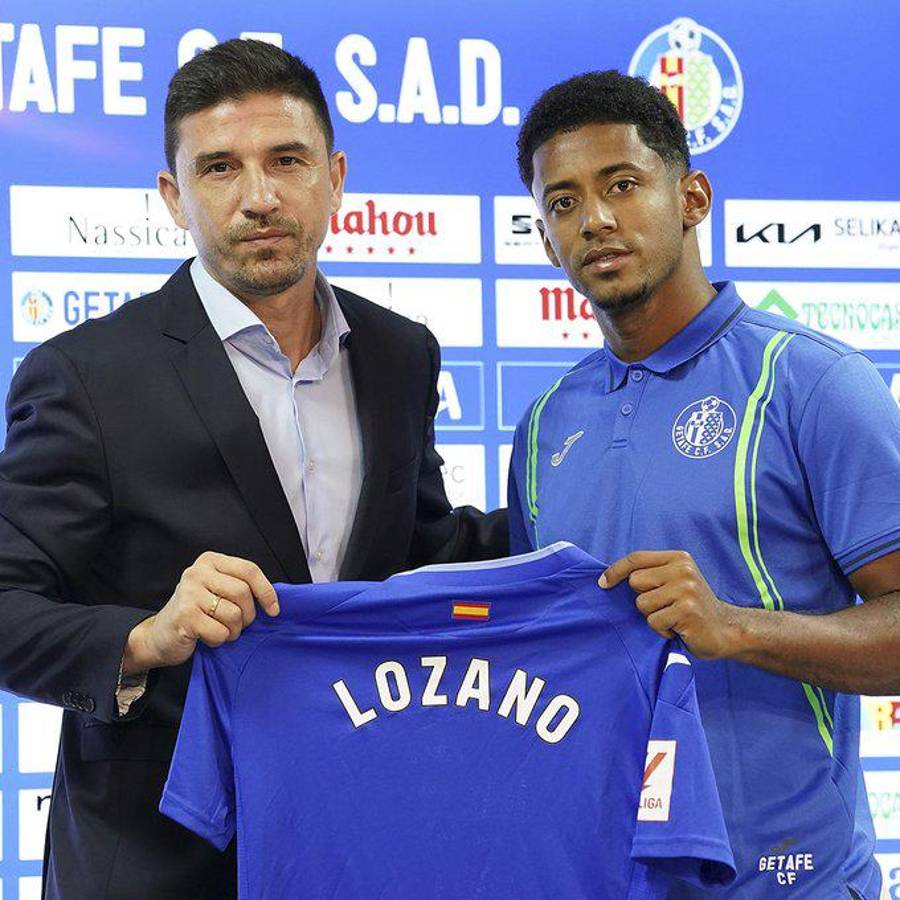 Así fue el primer entrenamiento del “Choco” Lozano con el Getafe y se conoce ya el nuevo número que usará en España