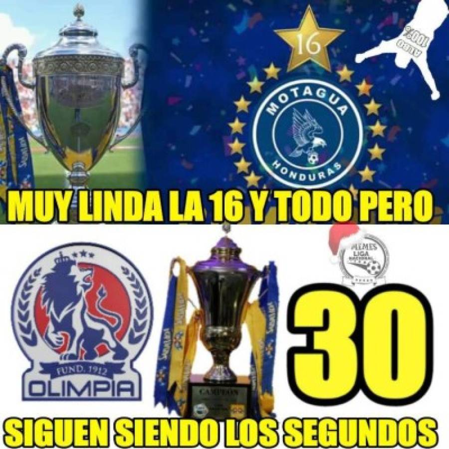 Y siguen: Los otros memes que no has visto de la final entre Motagua y Olimpia