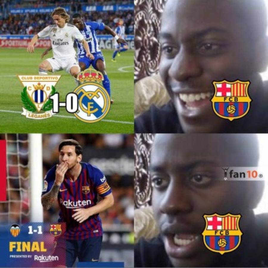 Barcelona empata y lo atacan con divertidos memes