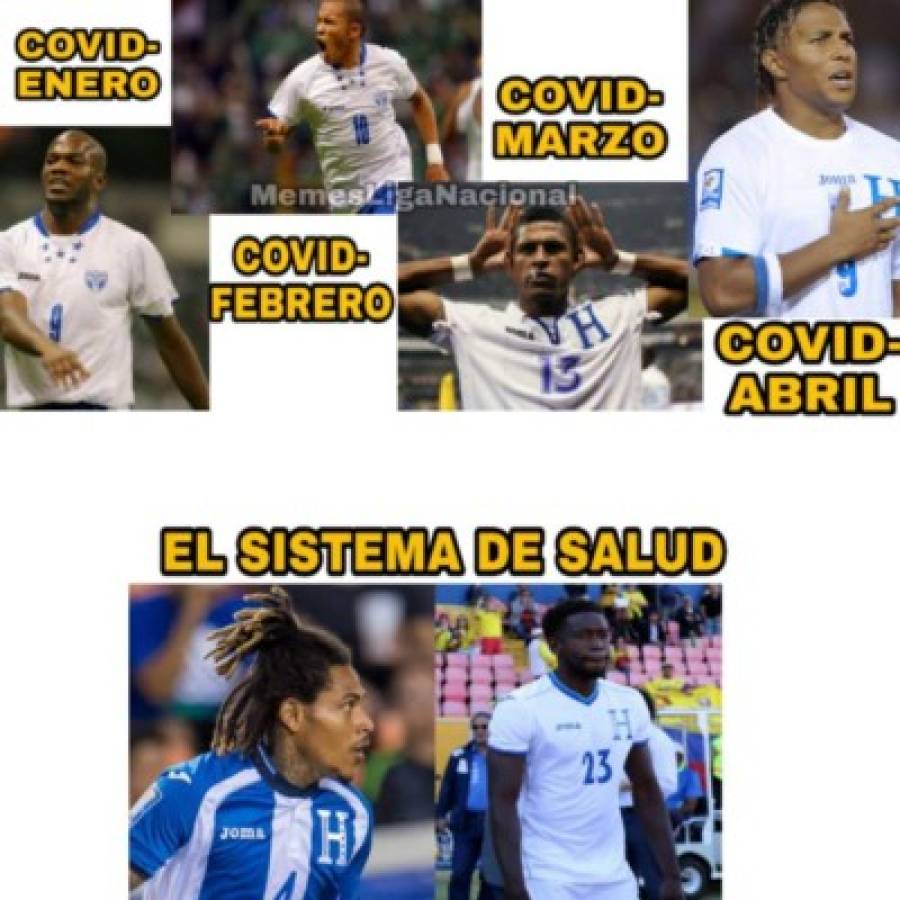 En plena cuarentena: 20 memes del fútbol hondureño que arrasan en las redes sociales