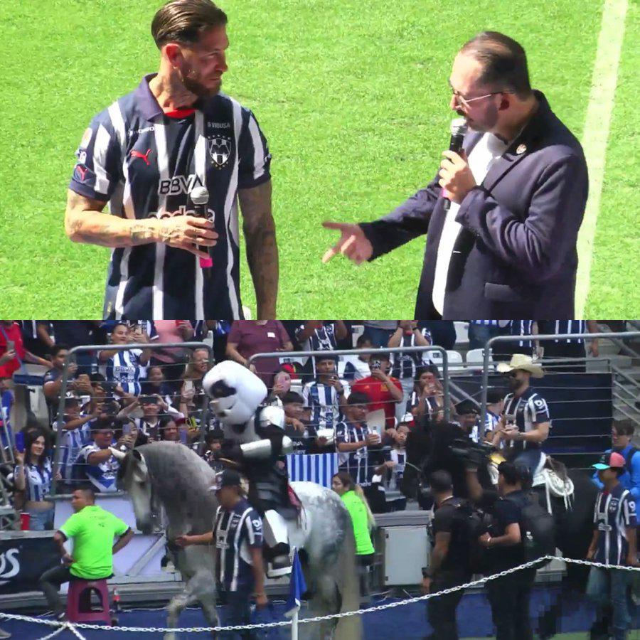 Sergio Ramos es presentado oficialmente como jugador del Monterrey: “Es hora de que las copas cambien de vitrina”