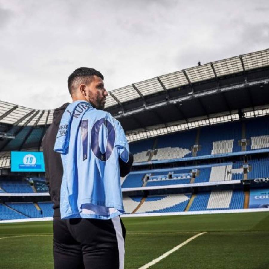 ¿Se va al Barcelona? La emotiva despedida del Manchester City al Kun Agüero en su estadio