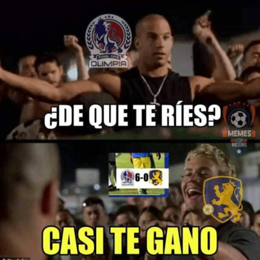 Olimpia golea en la Liga Concacaf y los memes vuelan la red: Motagua y Marathón las víctimas