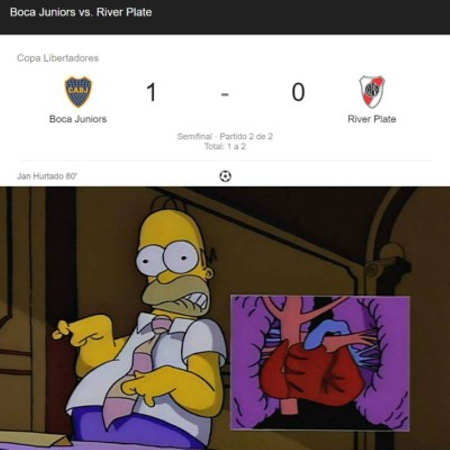 Memes: Destrozan a Boca Juniors tras quedar eliminado ante River Plate