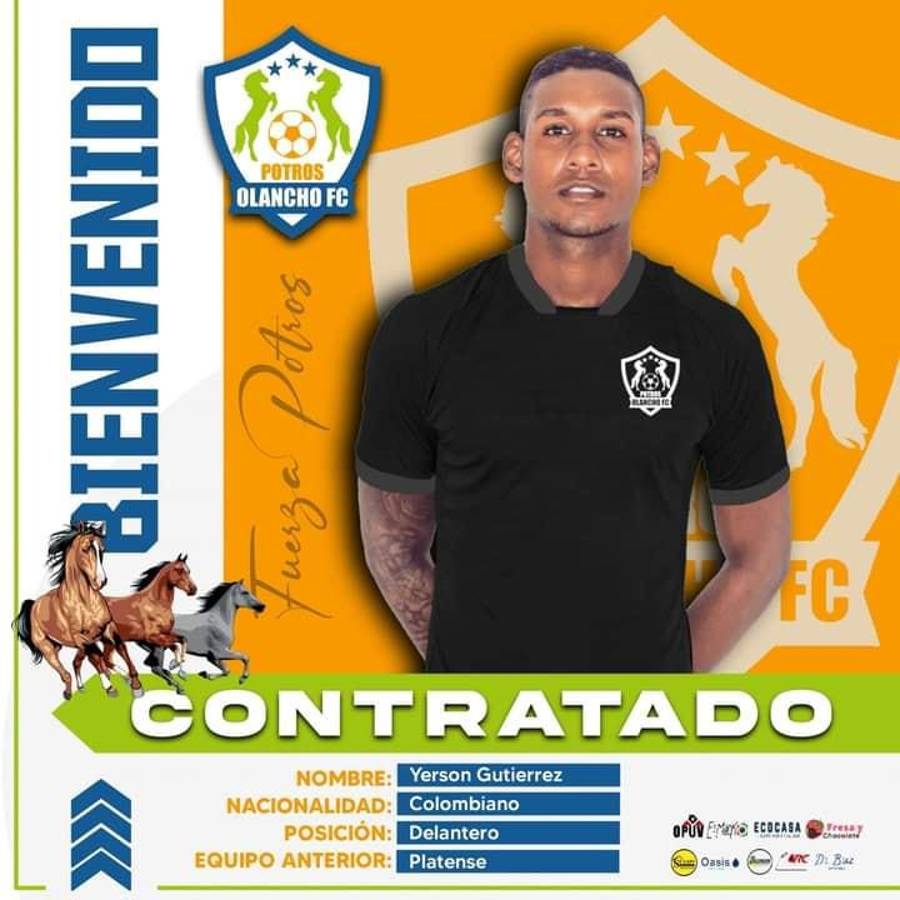 ¡Van por el título! Los 10 grandes fichajes de los Potros de Olancho para el Apertura 2022; están armando un equipazo