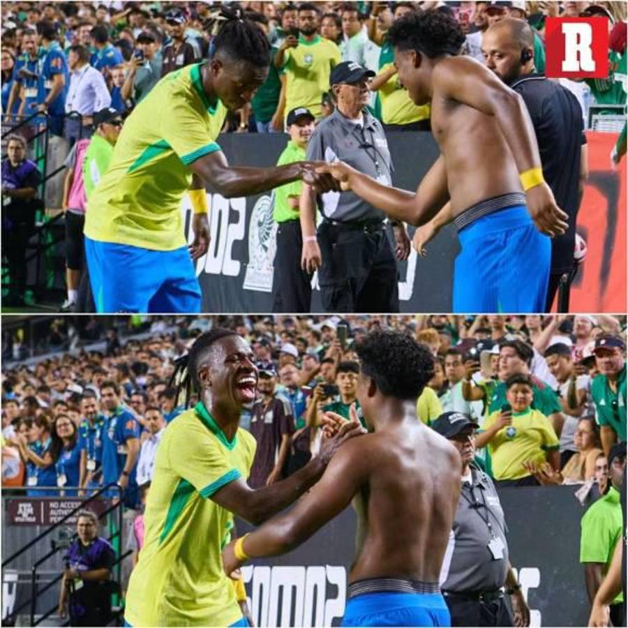 Endrick al ‘estilo’ Messi, inesperado gesto de Vinicius Junior y el problema que hubo en el México - Brasil