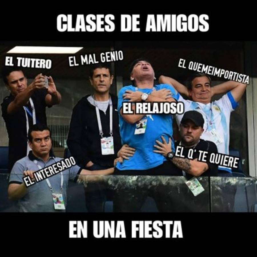 ¡MASACRADOS! Los memes atacan a Messi y Maradona tras clasificación de Argentina