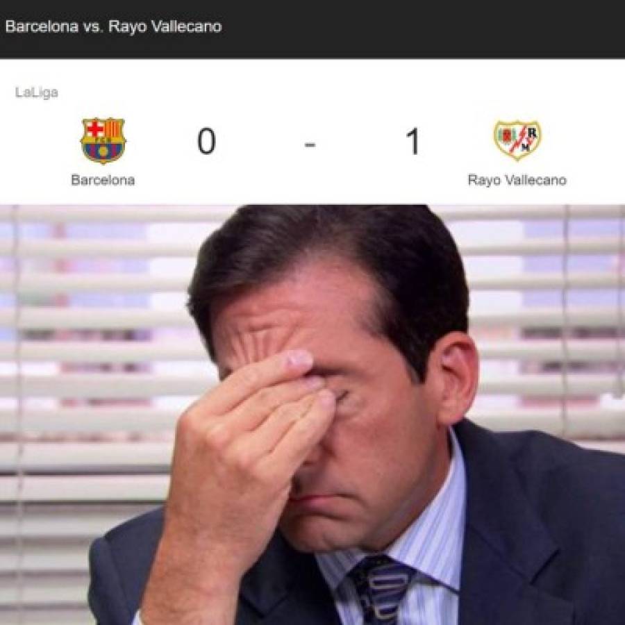 ¡Crueles! Los memes del triunfo del Barcelona sobre el Rayo en LaLiga