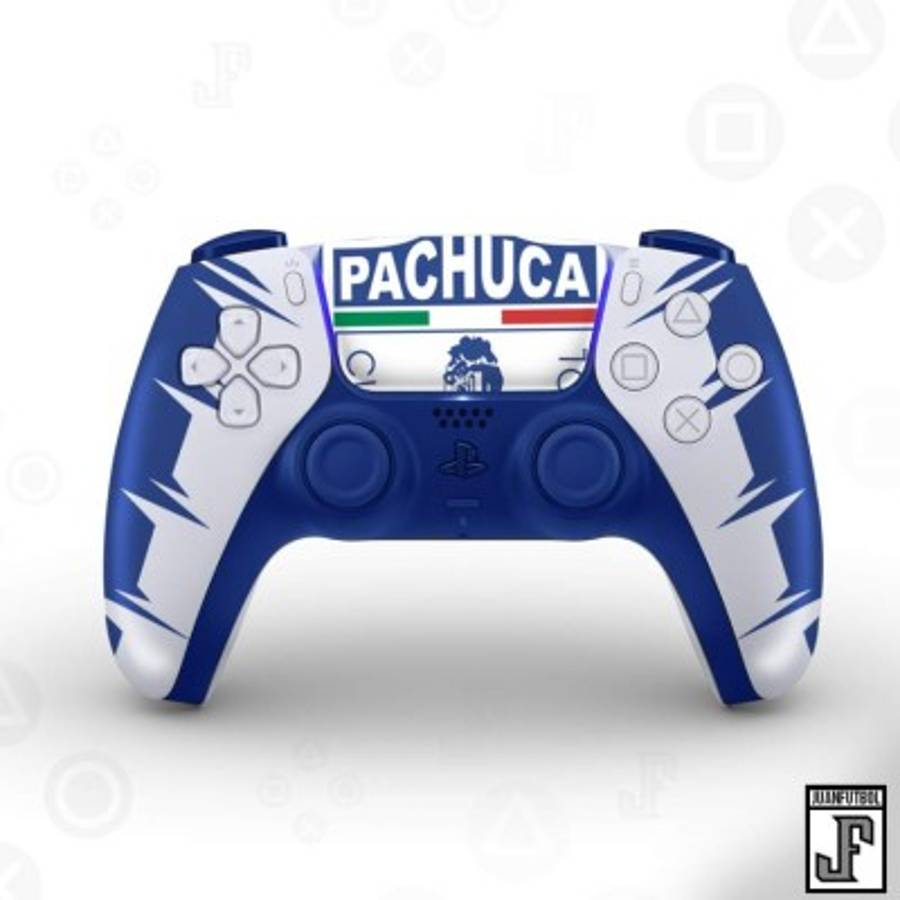 Así se verían los controles de PlayStation 5 con los escudos de los clubes de Honduras y México
