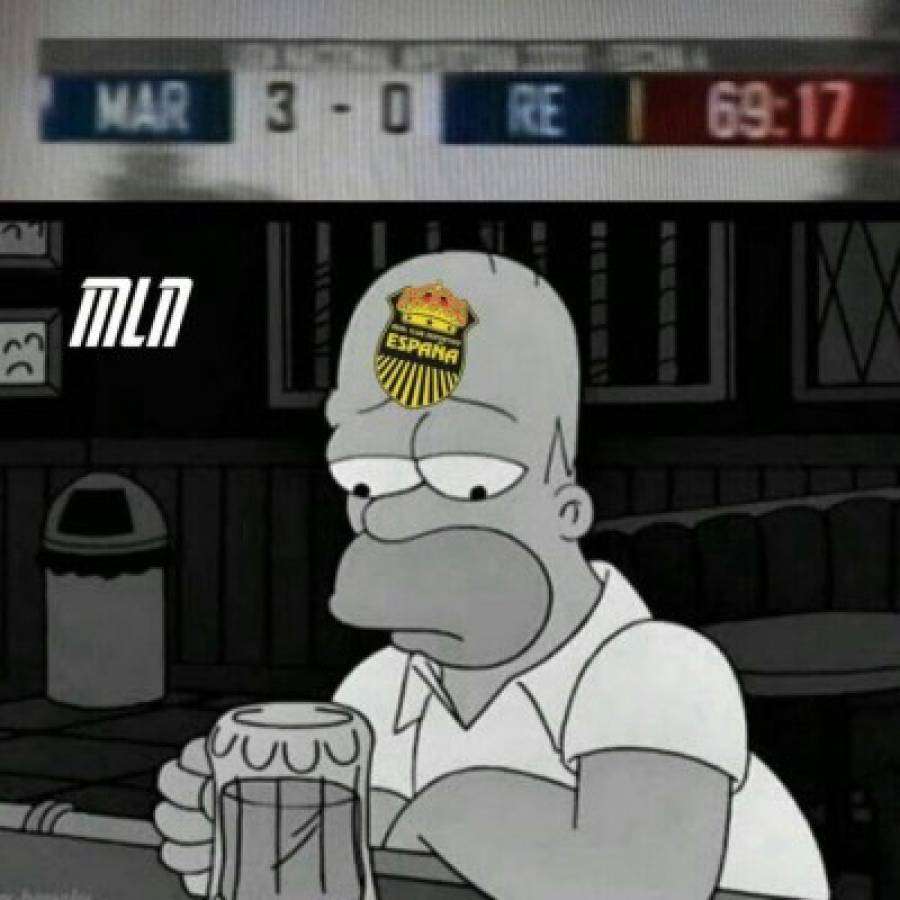 Los memes liquidan a Real España tras ser goleado por Marathón en el Apertura 2020