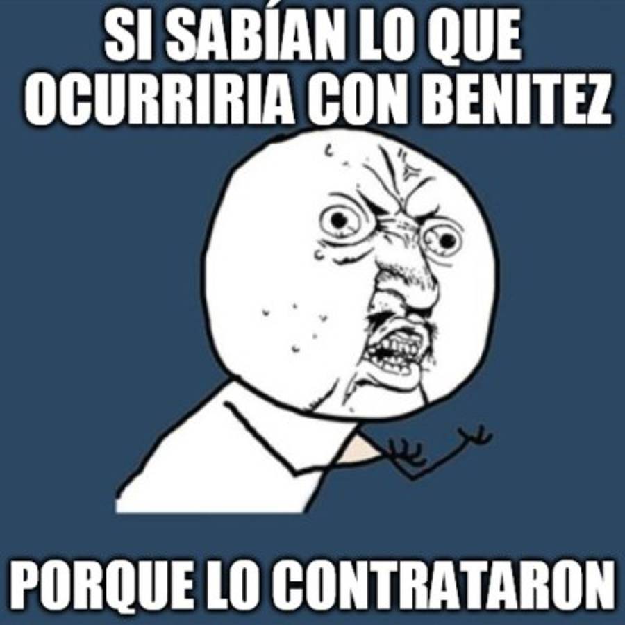 MEMES: Fuertes burlas contra Rafa Benítez y Real Madrid