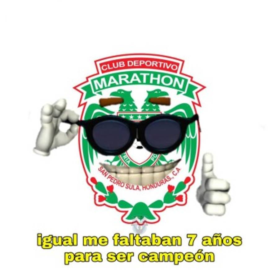 Olimpia es campeón y los memes destrozan al Marathón de Vargas ¡y también a Motagua!