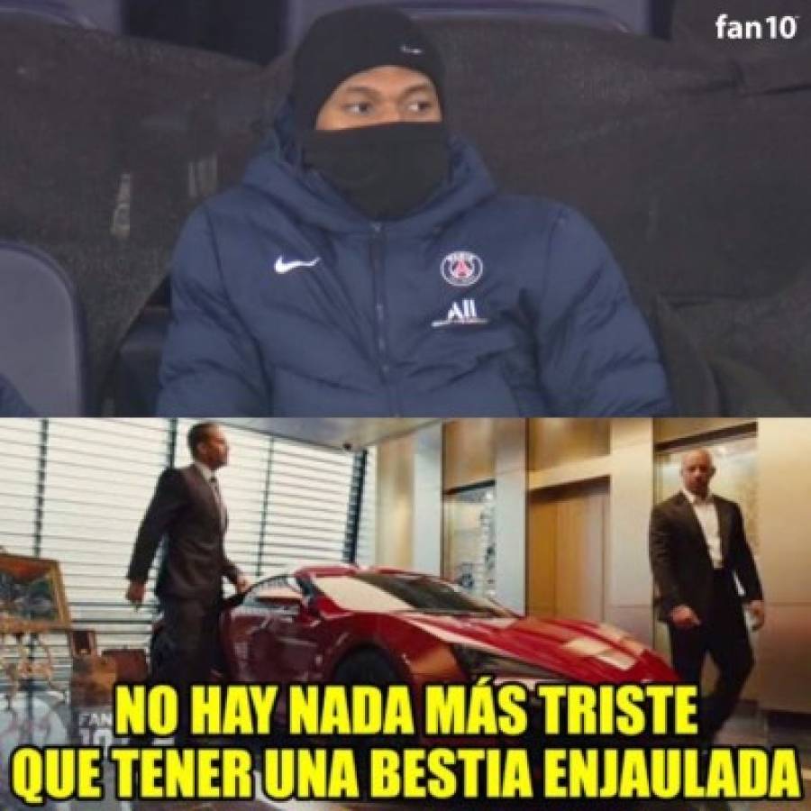 Los memes no perdonan a Mbappé ni a Neymar tras la eliminación del PSG en la Champions