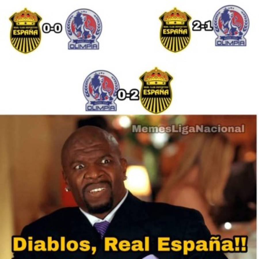 Los duros y amargos memes para Olimpia tras perder Copa Premier ante Real España