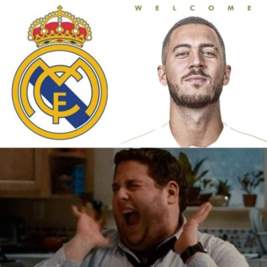 Hazard: Los memes se acuerdan del Barça tras el nuevo fichaje del Real Madrid