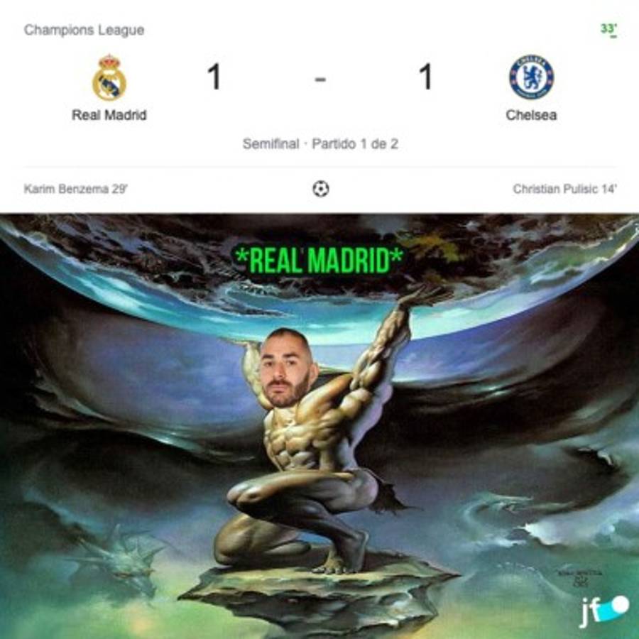 Destrozan a Hazard: los memes del duro empate del Real Madrid ante Chelsea en la Champions