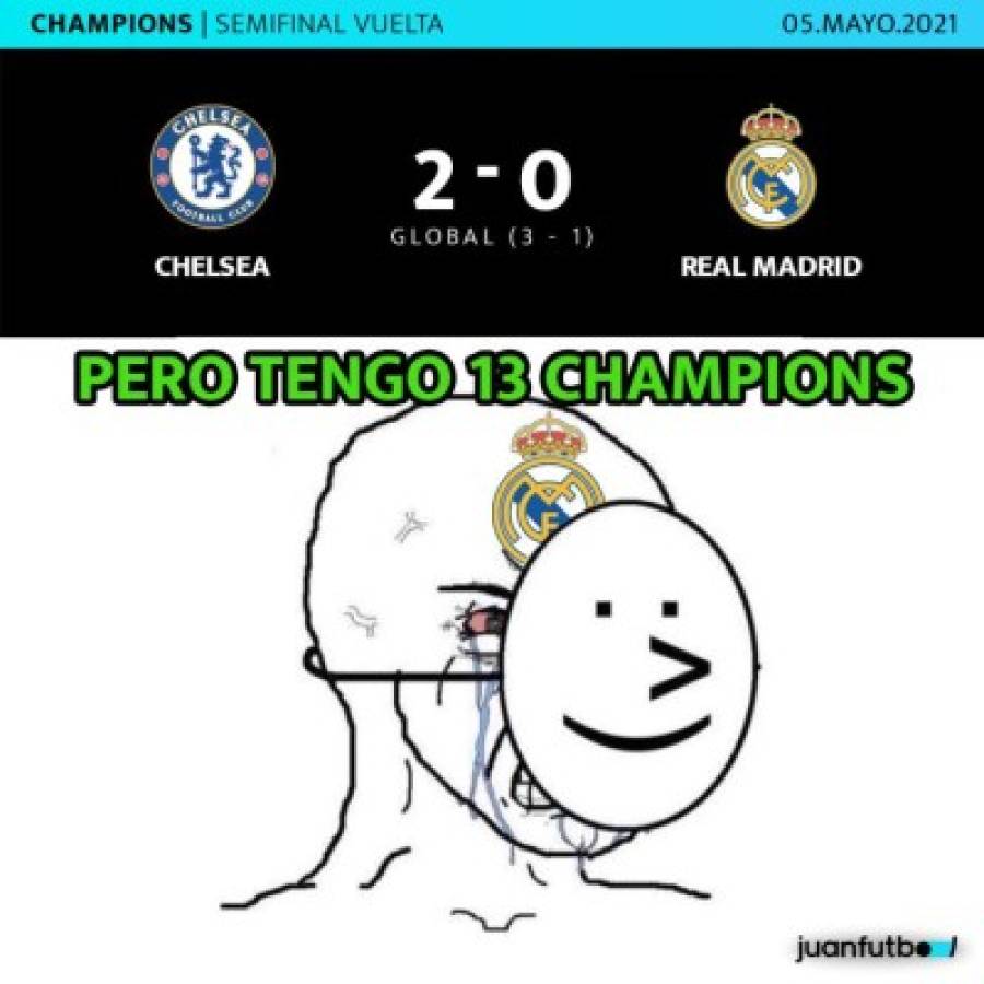 ¡Estallan las redes! Los memes despedazan al Real Madrid tras caer eliminado en la Champions