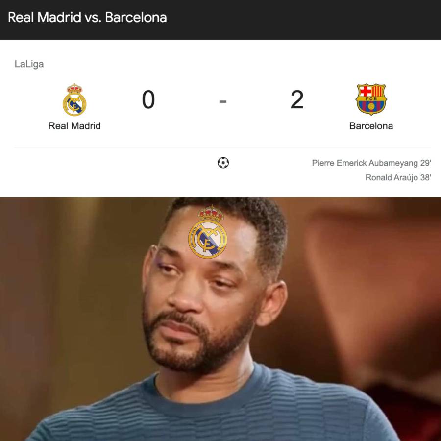 ¡El Barcelona de Xavi recetó paliza en el Clásico y los memes destrozaron al Real Madrid!