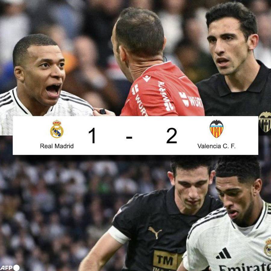 Los memes hacen masticar polvo al Real Madrid luego de su derrota ante Valencia: en Barcelona paran de reír