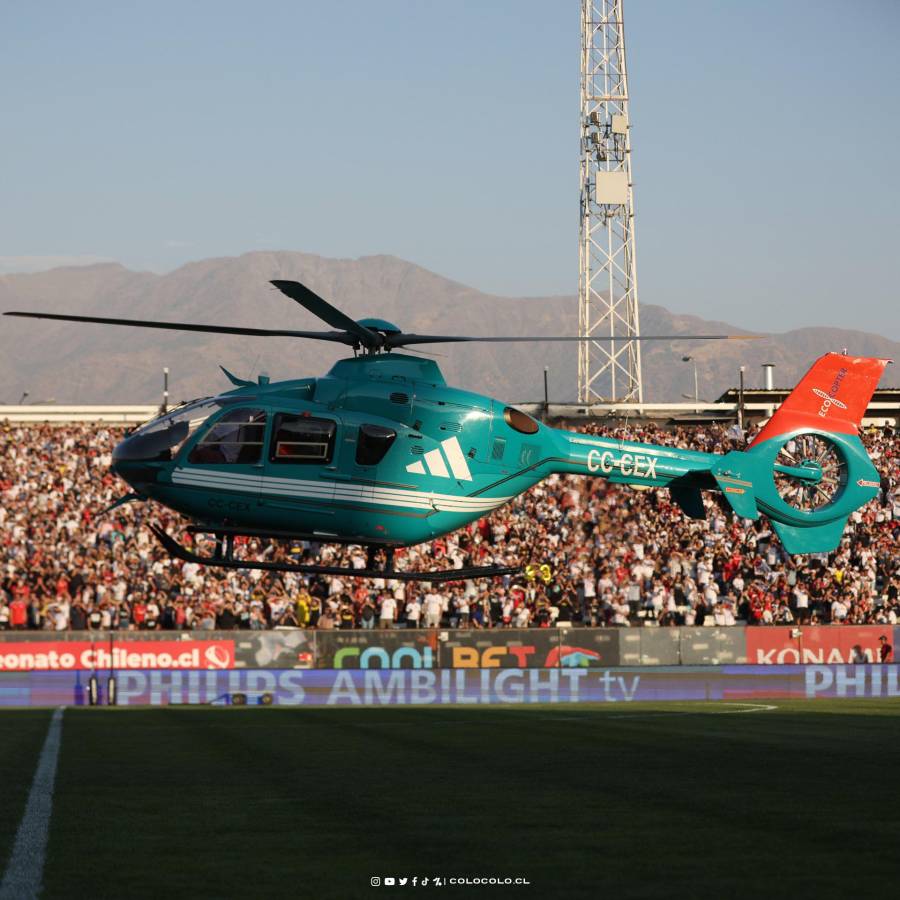 Arturo Vidal regresó a Colo Colo y así fue su épica presentación: llegó en helicóptero y luego montando un caballo como rey
