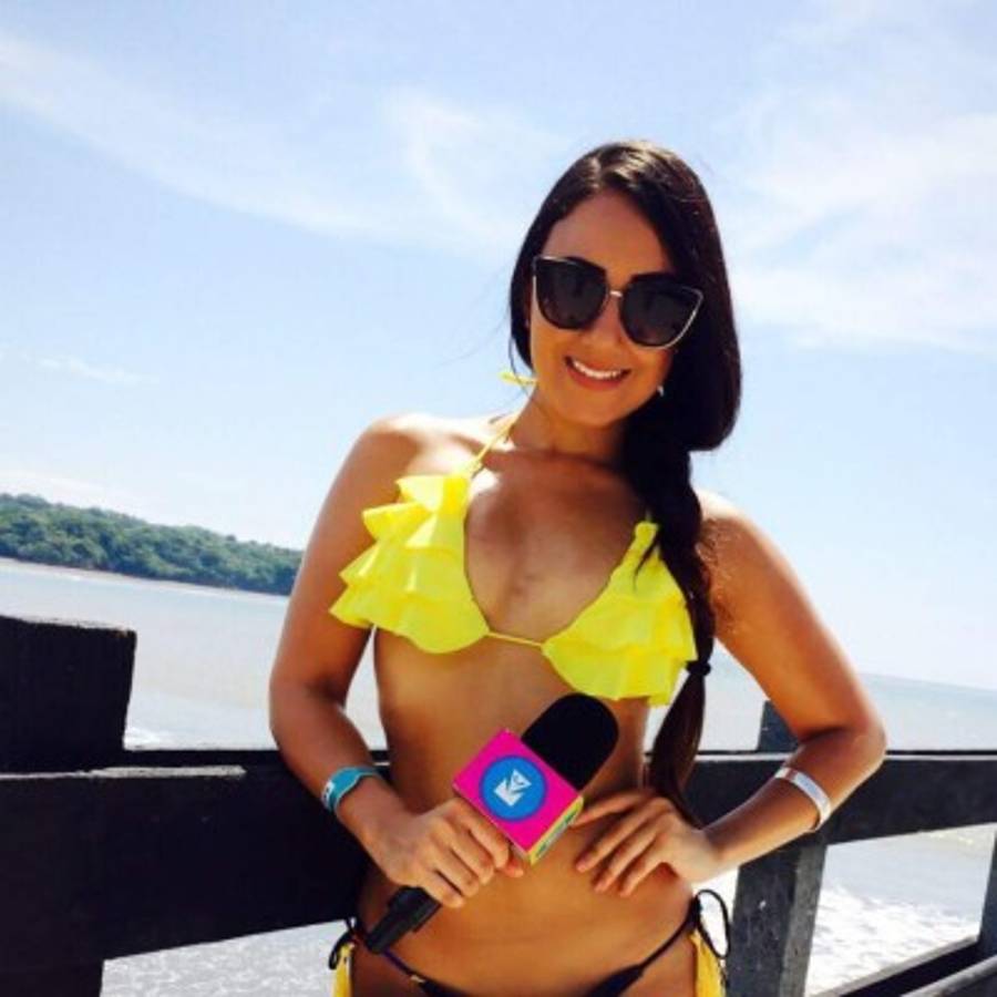 Steph González, la guapa modelo aficionada al equipo de Garrido y Rojas