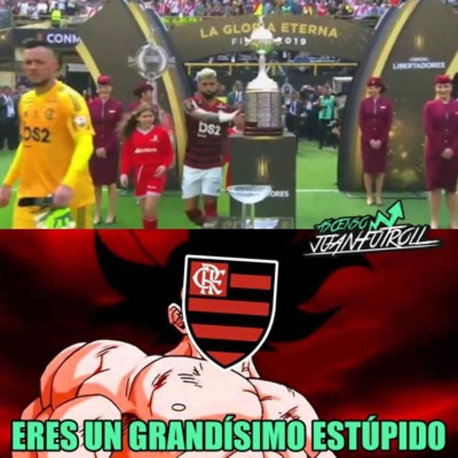 River Plate, víctima favorita de los memes tras perder la Copa Libertadores ante Flamengo