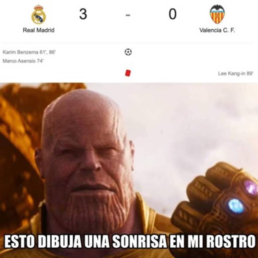 Asensio, el VAR y los divertidos memes de la goleada del Real Madrid ante el Valencia