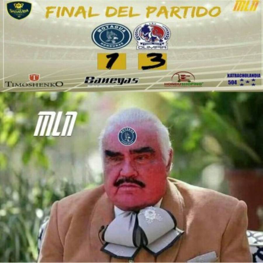 Los memes destrozan a Diego Vázquez y a Motagua tras perder la final de ida ante Olimpia