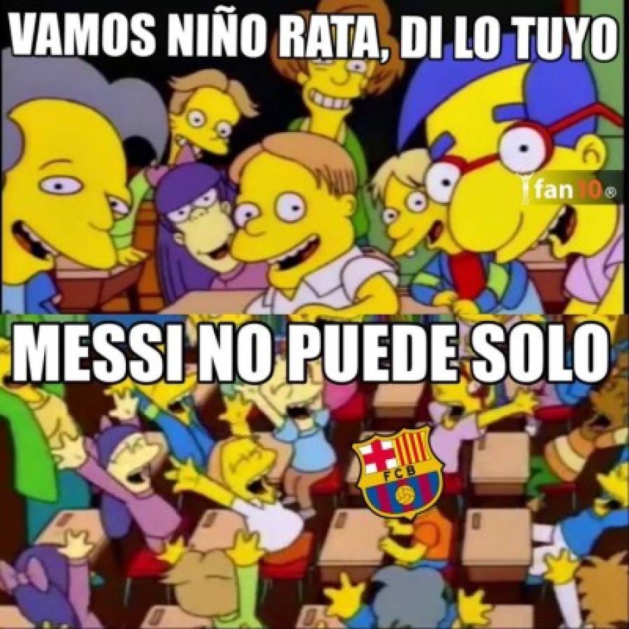 Los memes masacran al Barcelona tras caer contra Valencia en la Liga Española