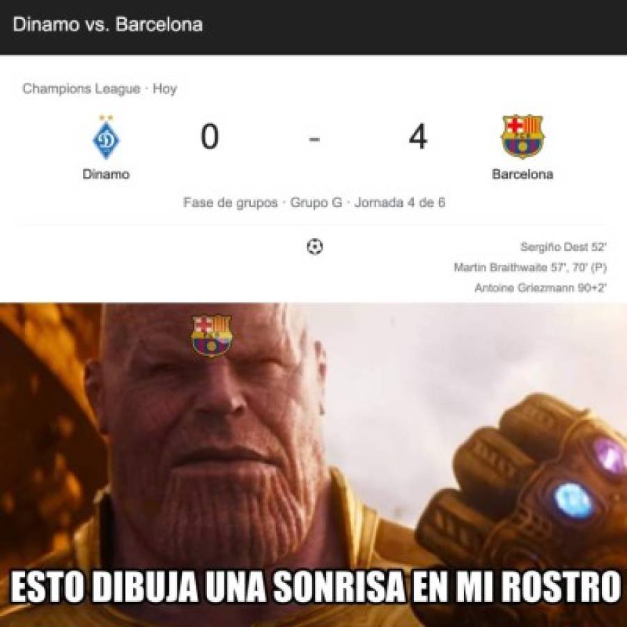 Braithwaite marca doblete con el Barcelona en Champions y los memes estallan las redes