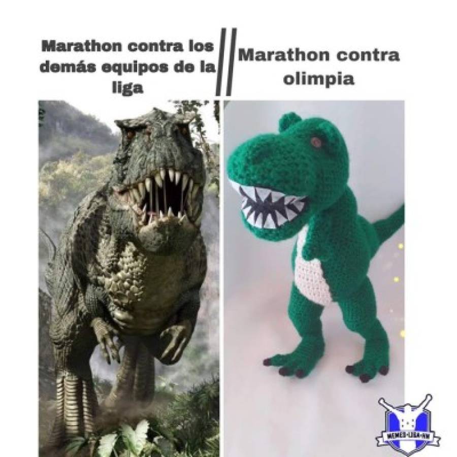 Olimpia se aseguró la gran final y los memes no perdonan al Marathón de Vargas