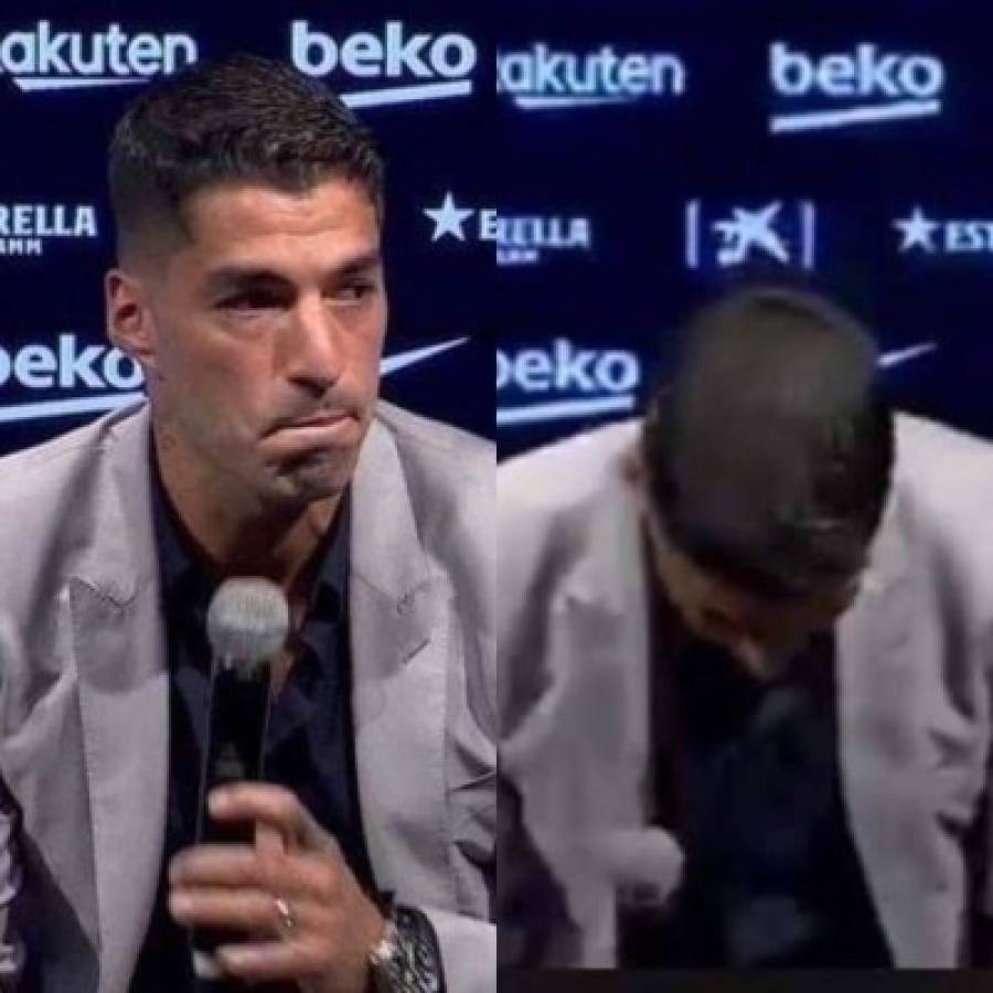 Lágrimas y dardos a la directiva del Barcelona: Así fue la despedida de Luis Suárez