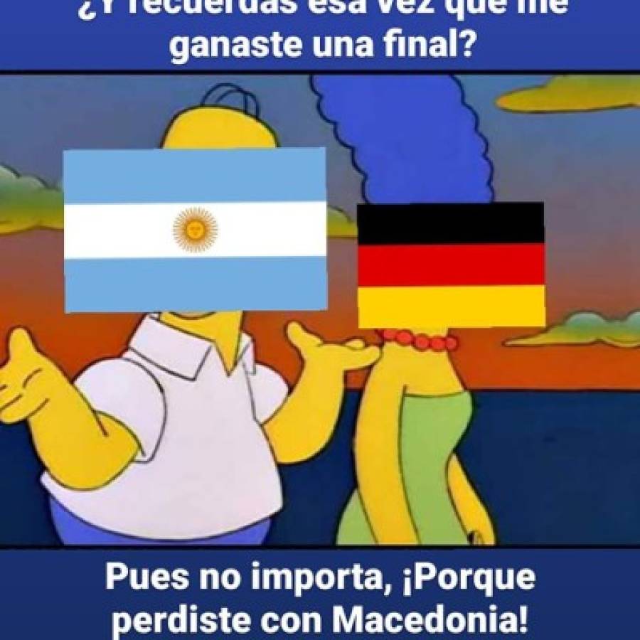 Messi y Argentina son víctimas también: Los crueles memes que se burlan de Alemania por perder con Macedonia