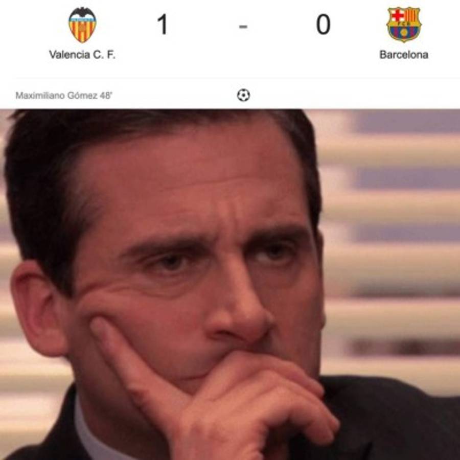 Los memes masacran al Barcelona tras caer contra Valencia en la Liga Española