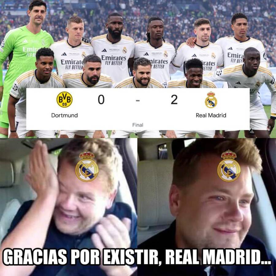 Real Madrid ganó la Champions número 15: los memes hacen pedazos al Barcelona y todo el antimadridismo