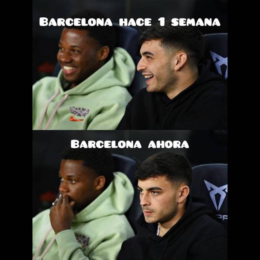 Xavineta arruinada y nadaplete a la vista: Los crueles memes que destruyen al Barcelona por perder contra Rayo Vallecano