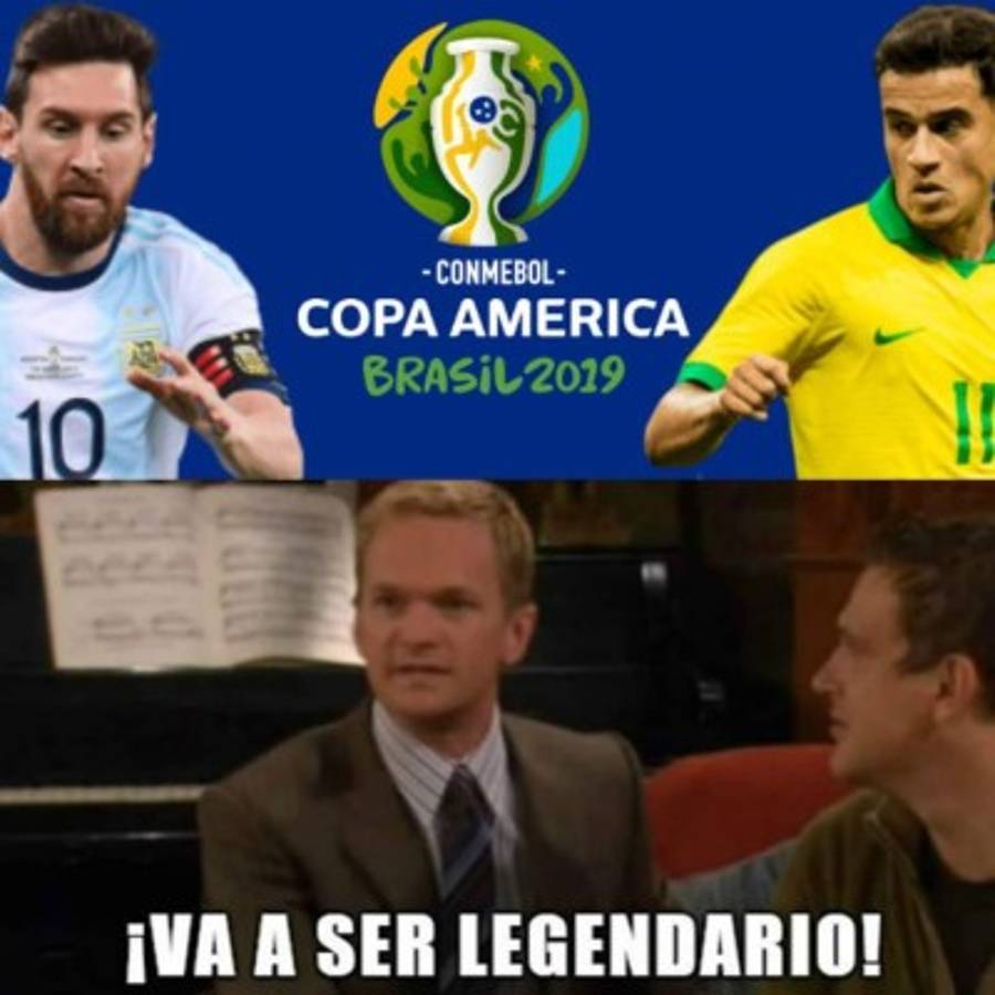 Brasil, Messi y los memes del triunfo de Argentina sobre Venezuela en la Copa América 2019