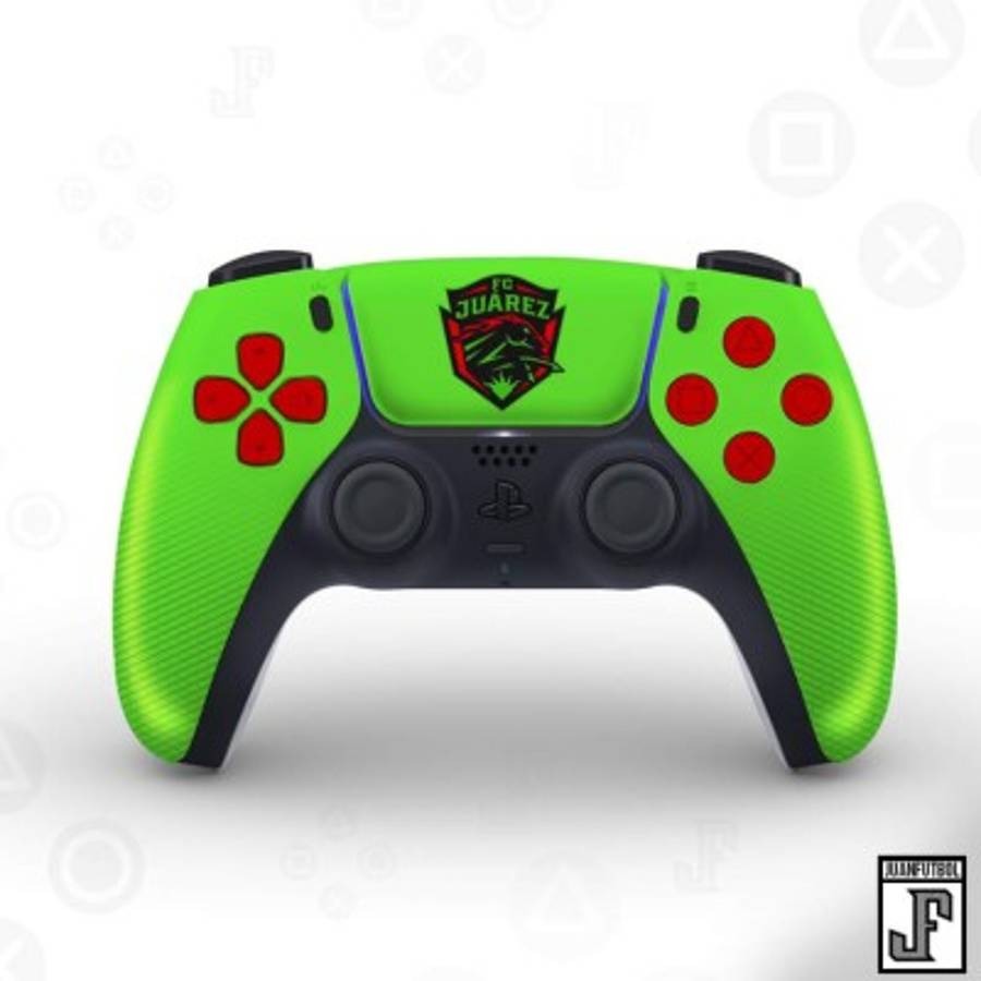 Así se verían los controles de PlayStation 5 con los escudos de los clubes de Honduras y México