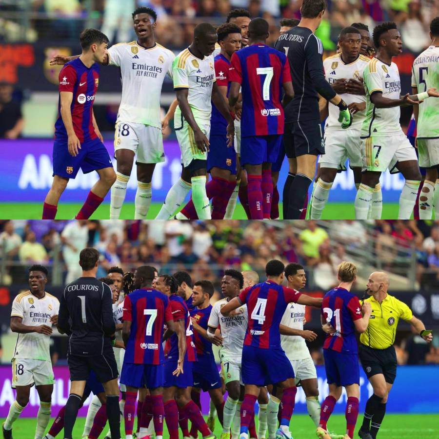 La agresión de Araújo a Vinicius, las cuatro víctimas del Clásico y la frustración de Ancelotti tras ser goleado por Barcelona