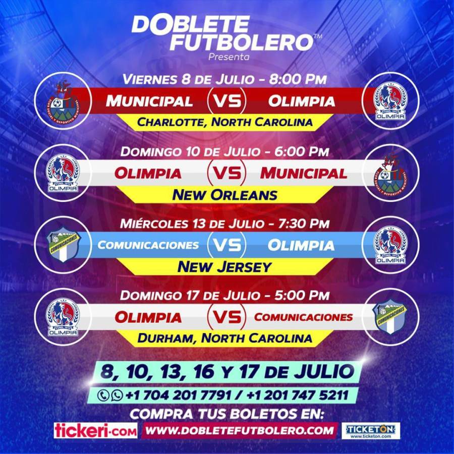 ¡Con nuevo look de Bengtson y las exigencias de Troglio! Olimpia deja Savannah y se traslada a Charlotte para su primer duelo contra Municipal