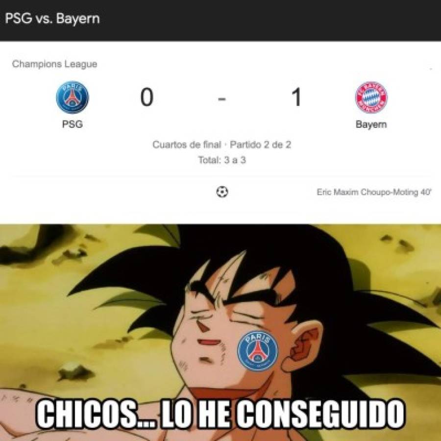 PSG eliminó al Bayern Múnich: los memes vuelan las redes tras la brutal eliminatoria en Champions