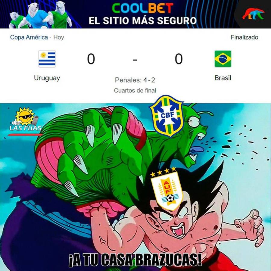 Brasil quedó eliminado de la Copa América y los memes hacen pedazos a Vinicius y los jugadores del Real Madrid
