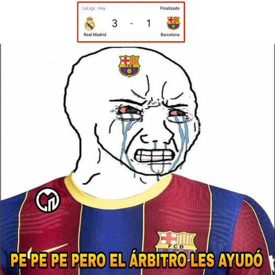 ¿Más palancas? Los memes hacen trizas al Barcelona de Xavi luego de perder el Clásico contra el Real Madrid