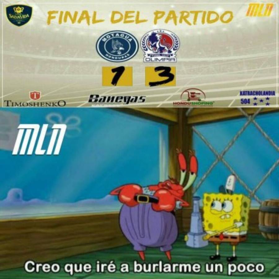 Los memes destrozan a Diego Vázquez y a Motagua tras perder la final de ida ante Olimpia