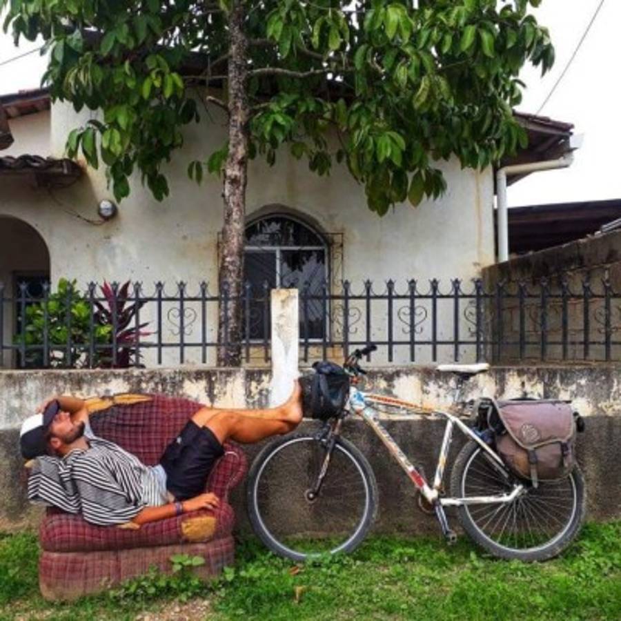 Así es América, la bicicleta que le robaron a Tabaré Alonso en Honduras