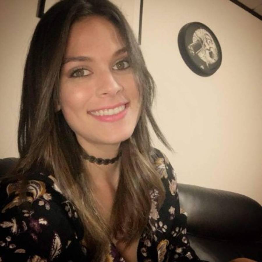Jennifer Segura, la hermosa periodista tica aficionada al equipo del 'Ro-Ro'